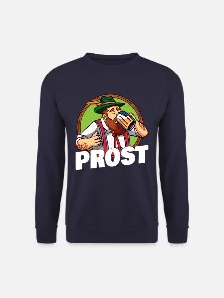 Prost - German Beer - Unisex Sweatshirt - navy