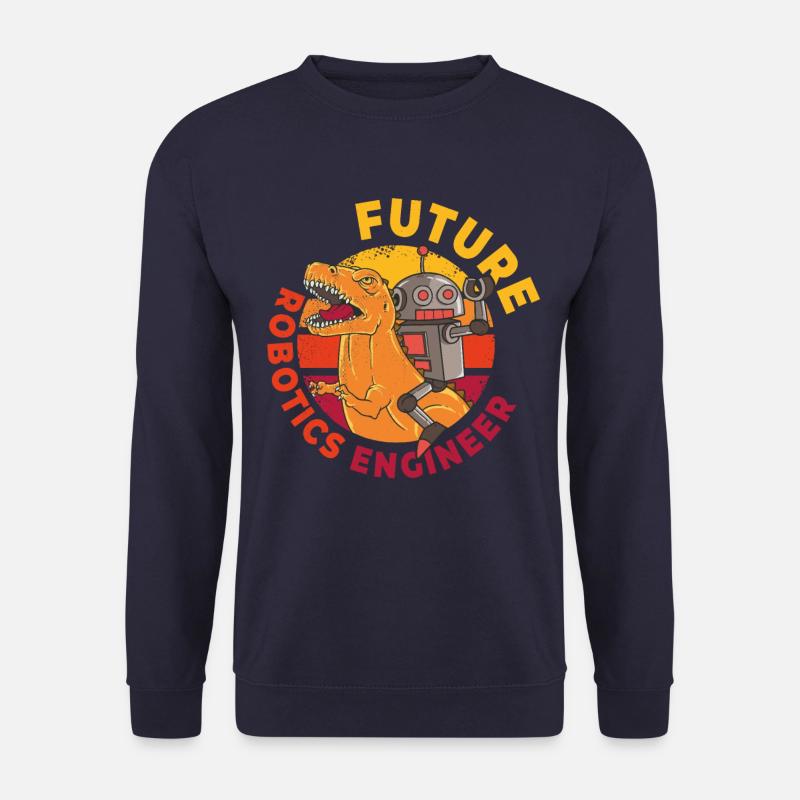 Future Robotics Engineer Robot Boys - Unisex Sweatshirt - navy