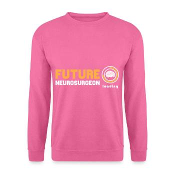 Future Neurosurgeon Loading Brain Neurologist - Unisex Sweatshirt - pink - Front