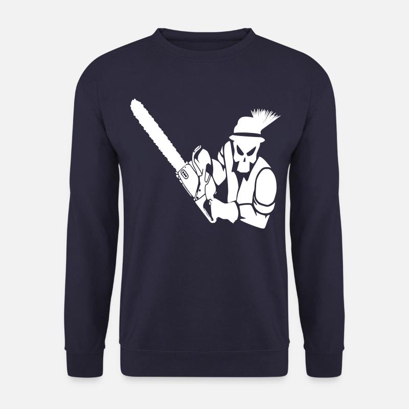 Motorsäge - Unisex Pullover - Navy
