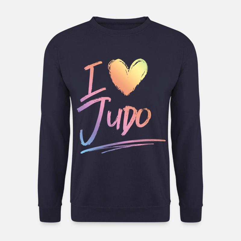 Ich liebe Judo - Unisex Pullover - Navy