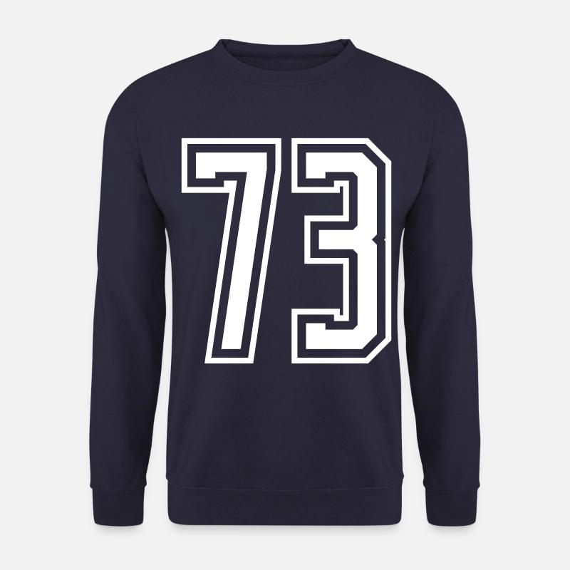 73 Number number - Unisex Sweatshirt - navy