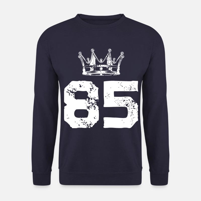 85 Couronne numérique - Sweat-shirt Unisexe - marine