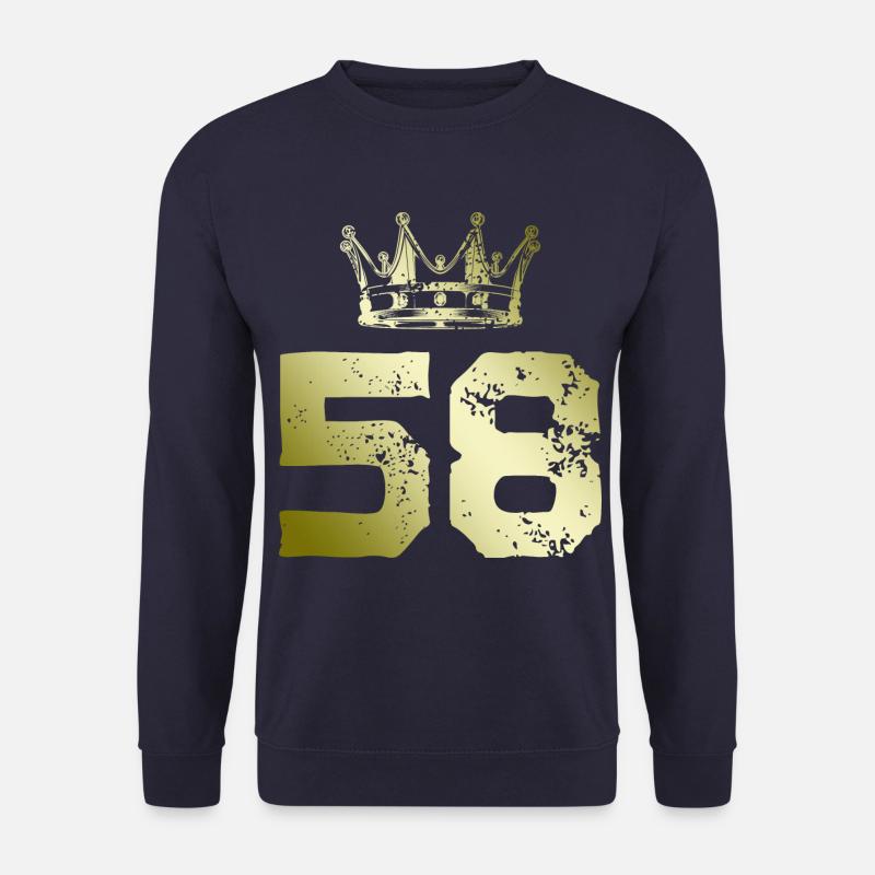 58 Number crown - Unisex Sweatshirt - navy