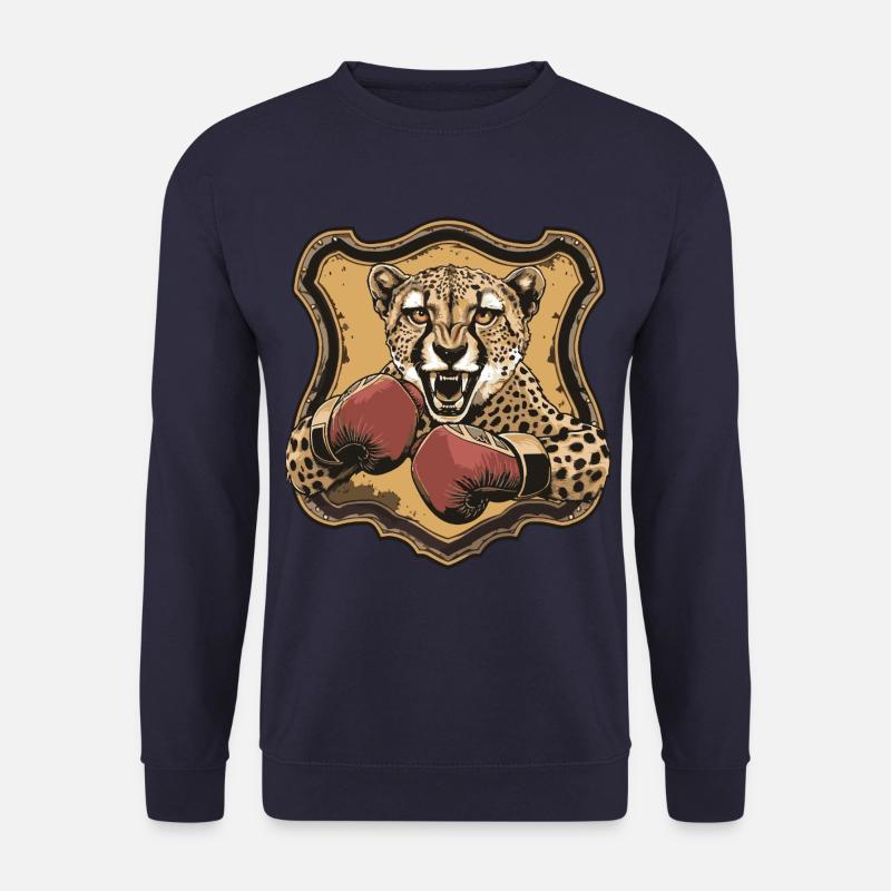 Guépard Boxer MMA Logo - Sweat-shirt Unisexe - marine