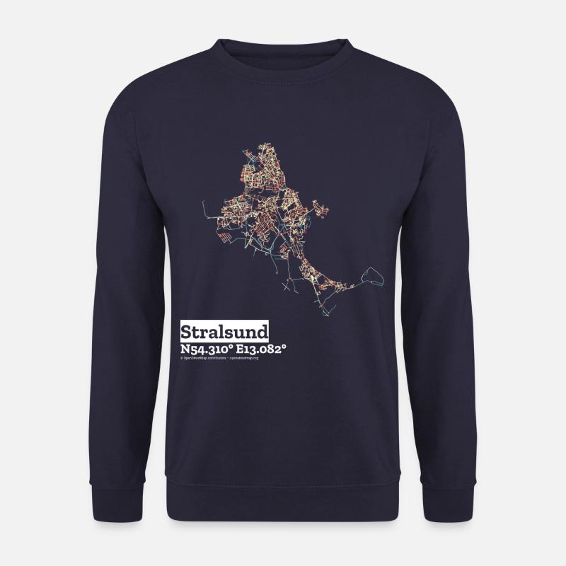 Stralsund Basic Pastels - Unisex Pullover - Navy