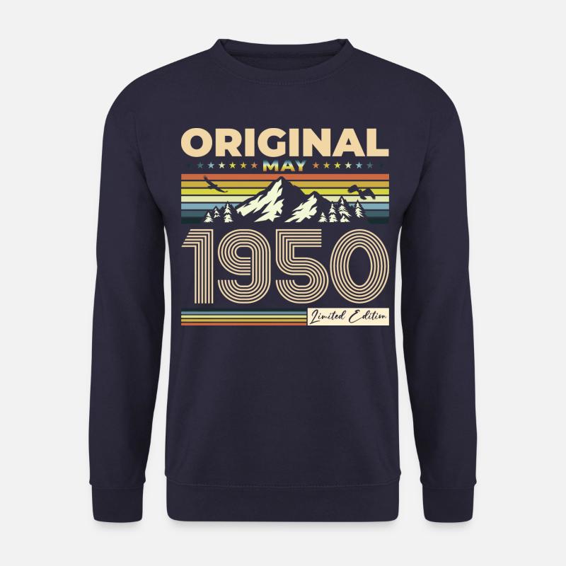 Legende Mai 1950 Jahrgang 1950 Geburtstag 1950 - Unisex Pullover - Navy