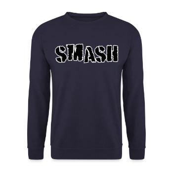 Smash - Unisex Pullover - Navy - Vorne - Alina (178cm) & Michal (187cm)