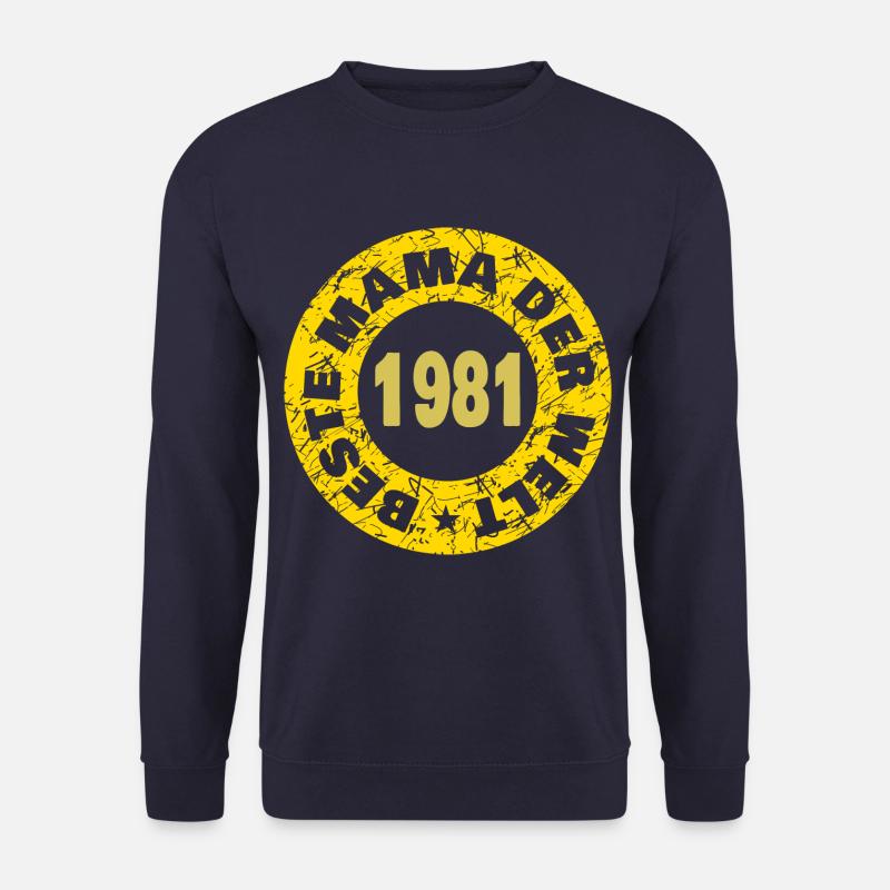 Jahr 1981 - Unisex Pullover - Navy