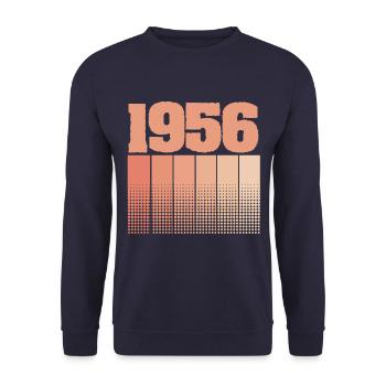 1956 - Unisex Sweatshirt - navy - Front - Alina (178cm) & Michal (187cm)