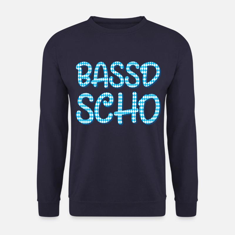Bassd scho - Unisex Pullover - Navy