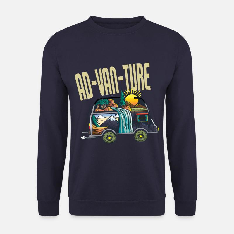 Ad-Van-Ture Camper - Unisex Sweatshirt - navy