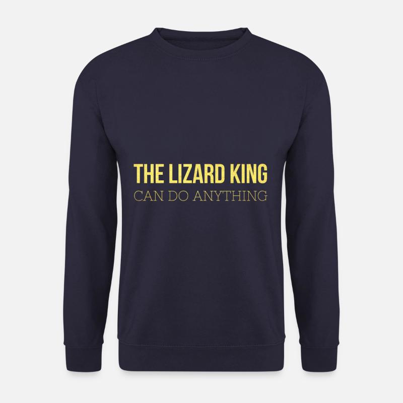 Lizard King, Geschenk, Geschenkidee - Unisex Pullover - Navy