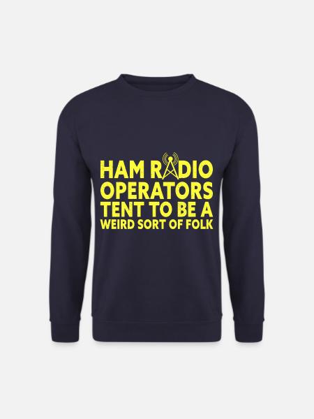 Funny Ham Radio Operators Amateur Radio - Unisex Pullover - Navy