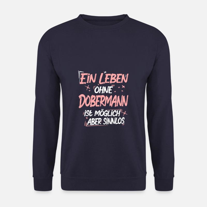 Dobermann - Unisex Pullover - Navy