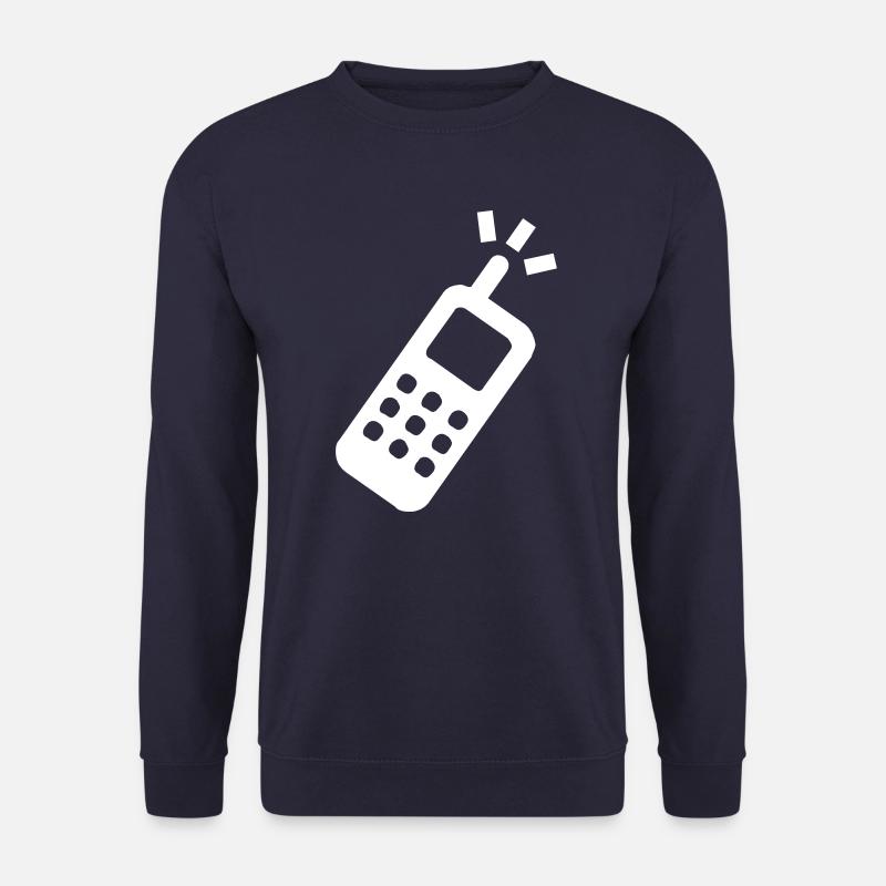 Oldschool mobile phone - Unisex Sweatshirt - navy