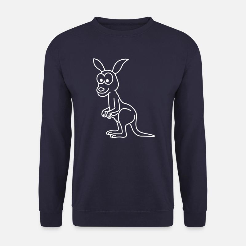 Kangaroo Comic - Unisex Sweatshirt - navy