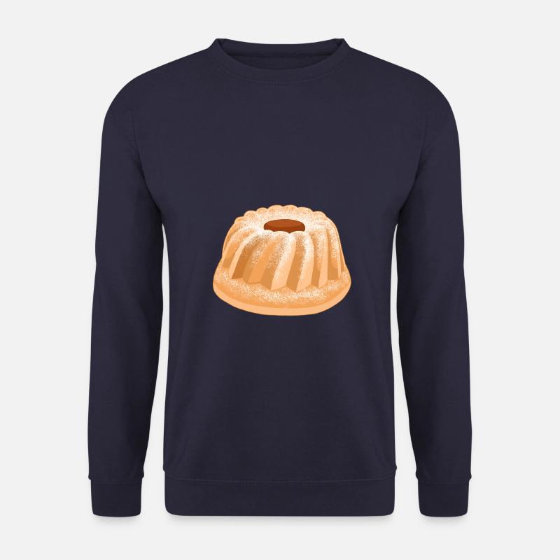 Gugelhupf Kuchen zum Geburtstag Geburtstagsfeier - Unisex Pullover - Navy