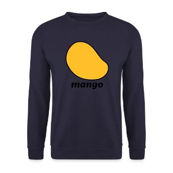 mango - Unisex Pullover - Navy - Vorne - Alina (178cm) & Michal (187cm)