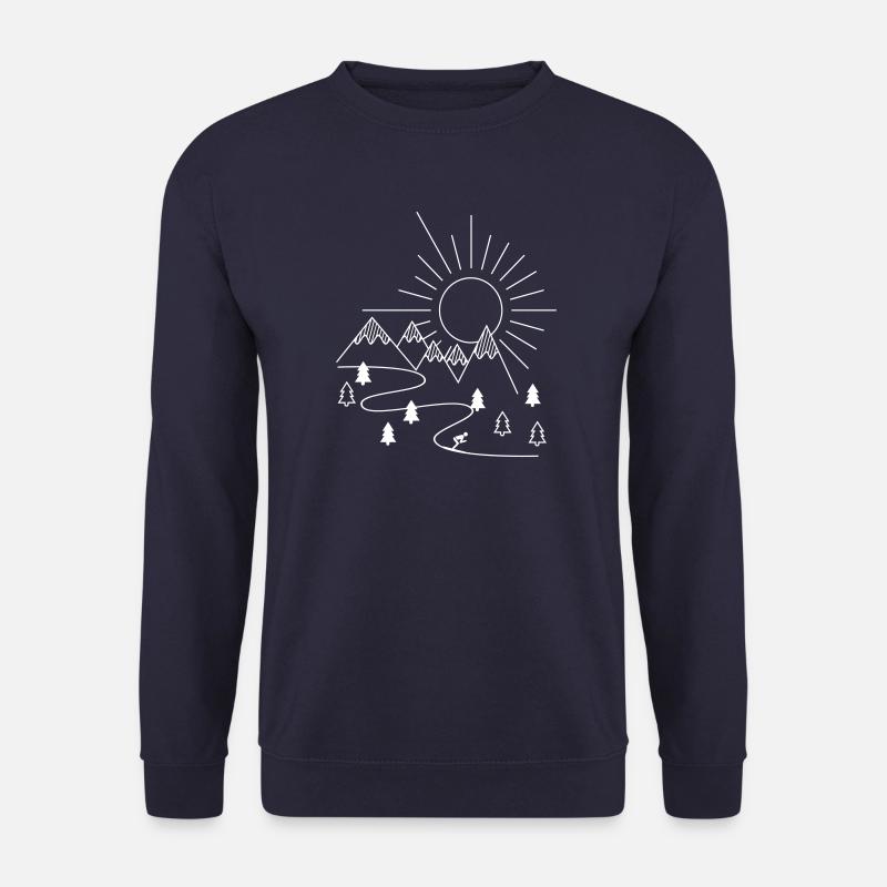 Ski - Unisex Pullover - Navy