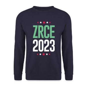 Zrce 2023 - Unisex Pullover - Navy - Vorne - Alina (178cm) & Michal (187cm)