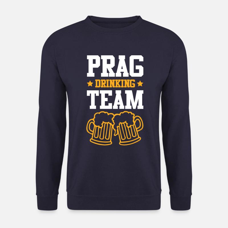 Prague Drinking Team - Unisex Sweatshirt - navy