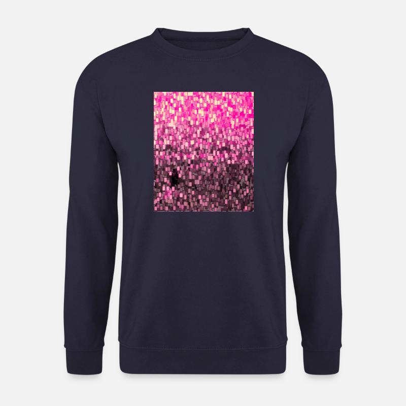 würfel sunset 2 3 - Unisex Pullover - Navy