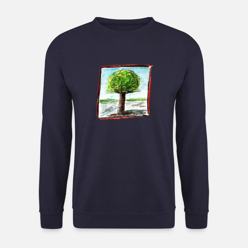 Tree 1 - Unisex Sweatshirt - navy