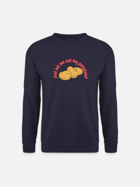 potatoes - Unisex Pullover - Navy