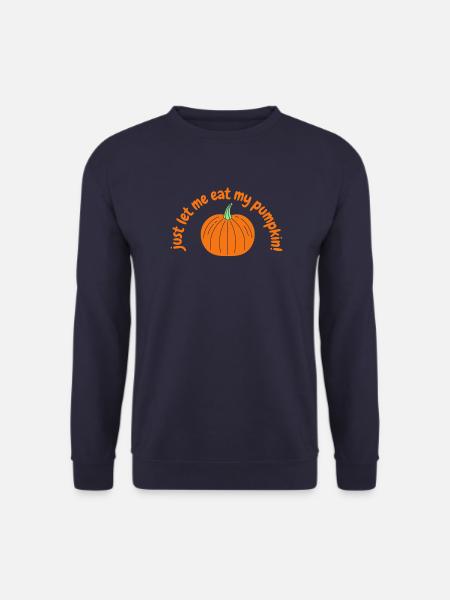 pumpkin - Unisex Pullover - Navy