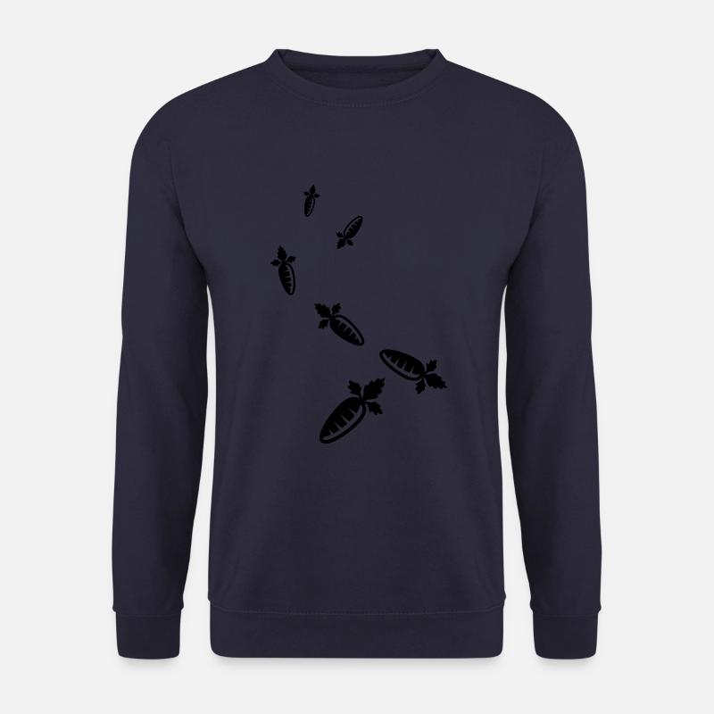 Carrot symbol - Unisex Sweatshirt - navy