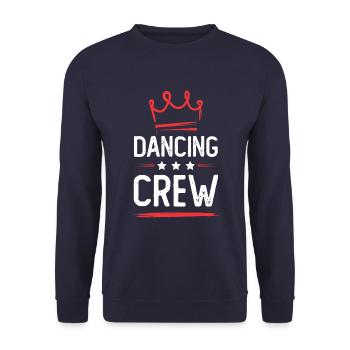 Équipe de danse - Sweat-shirt Unisexe - marine - Devant - Alina (178cm) & Michal (187cm)