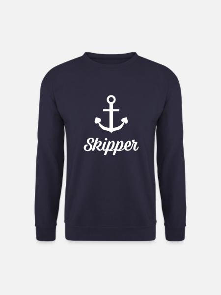 Crew - Skipper Segeln Charter Mannschaft - 4 - Unisex Pullover - Navy