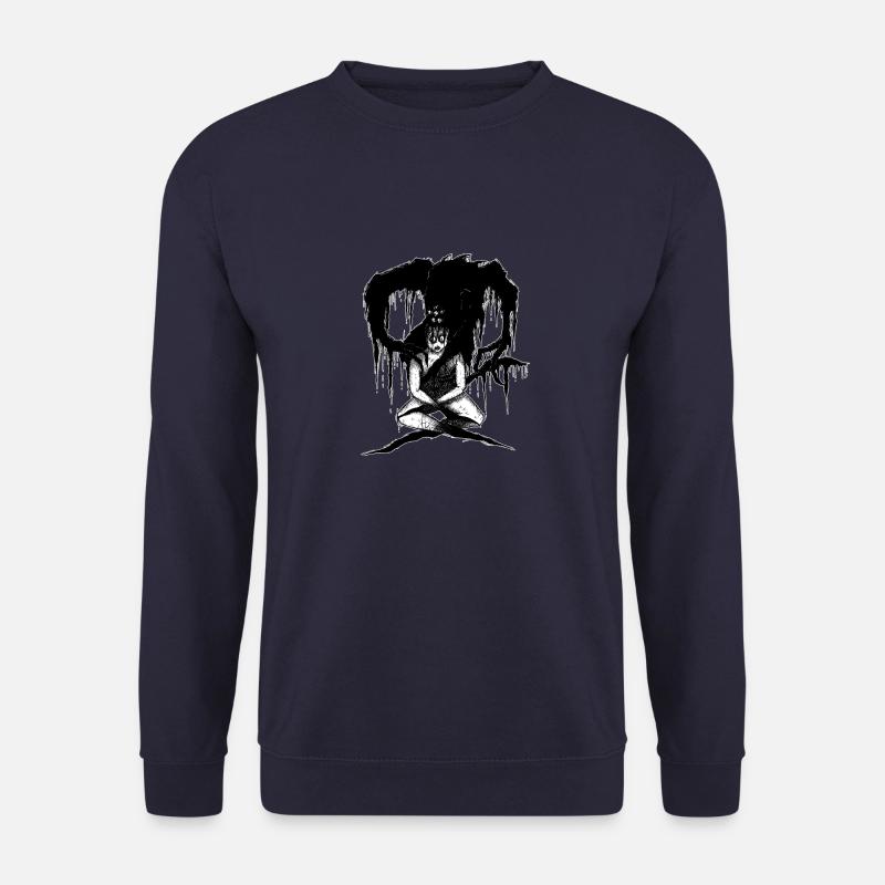 Depression | Shadow Monster Depression - Unisex Sweatshirt - navy