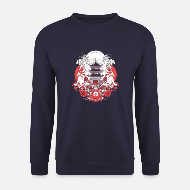 Chinesische Folklore - Unisex Pullover - Navy
