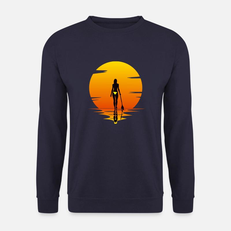 Sup Standup paddle - Unisex Pullover - Navy