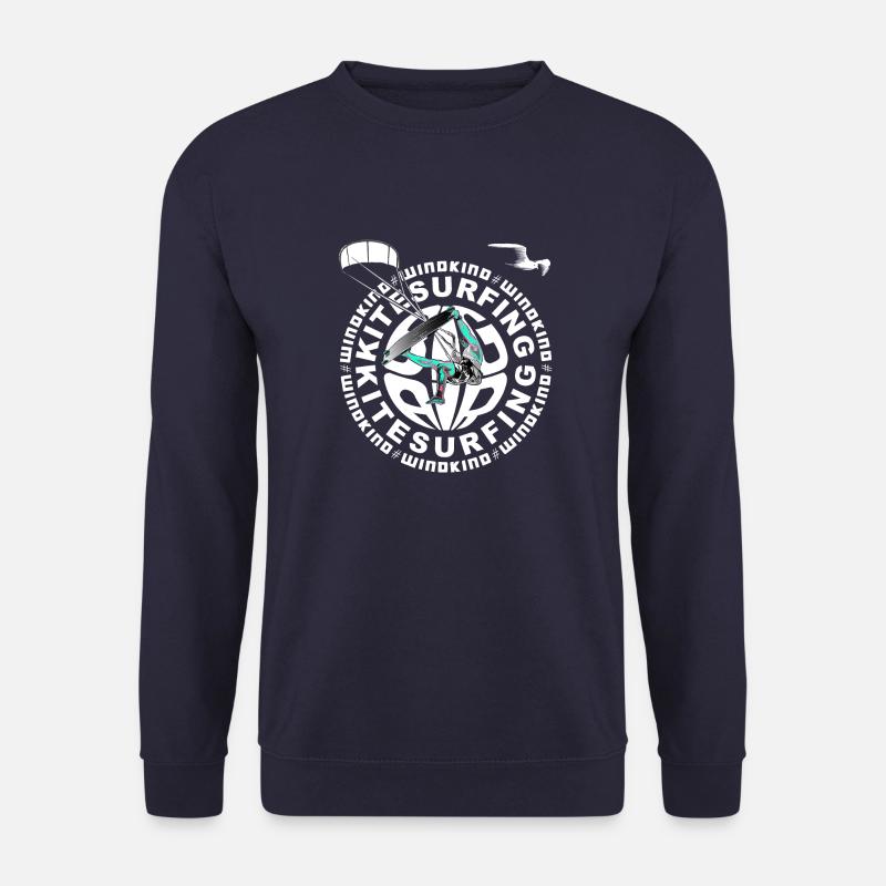 Kitesurf - Unisex Pullover - Navy