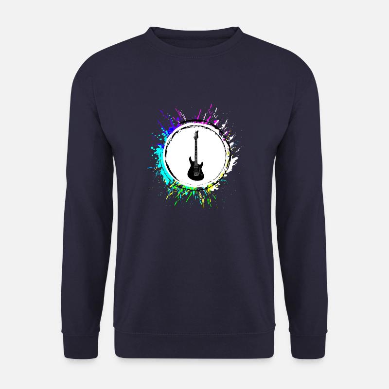 Gitarre Symbol - Unisex Pullover - Navy