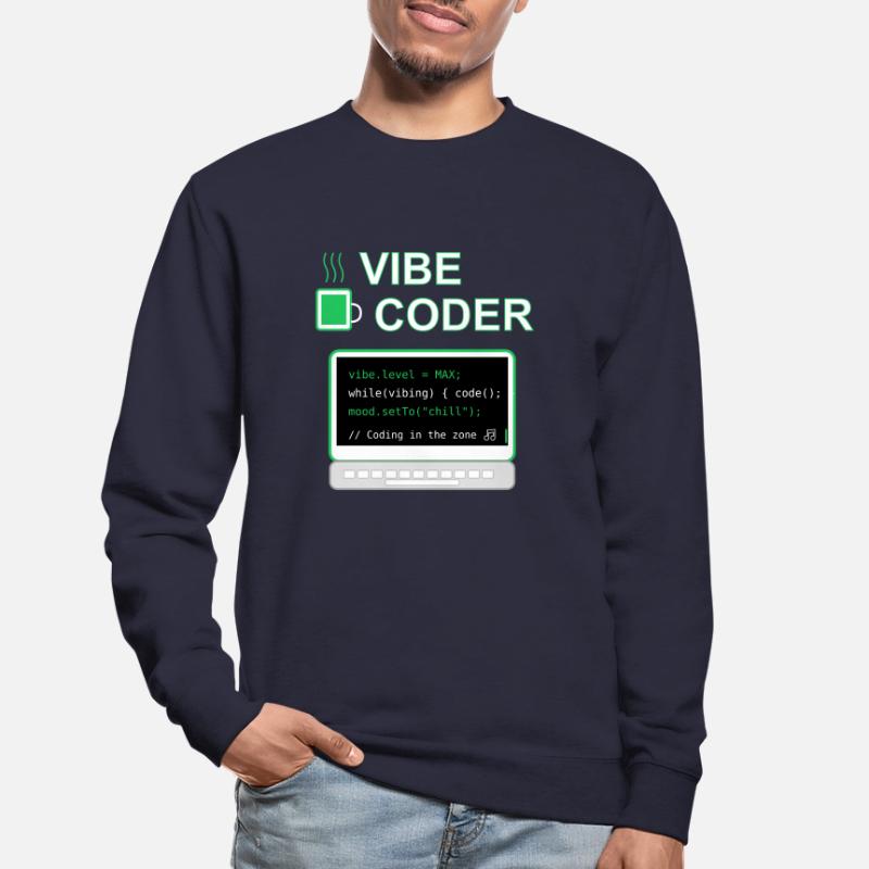 Vibe Coder Unisex Sweatshirt