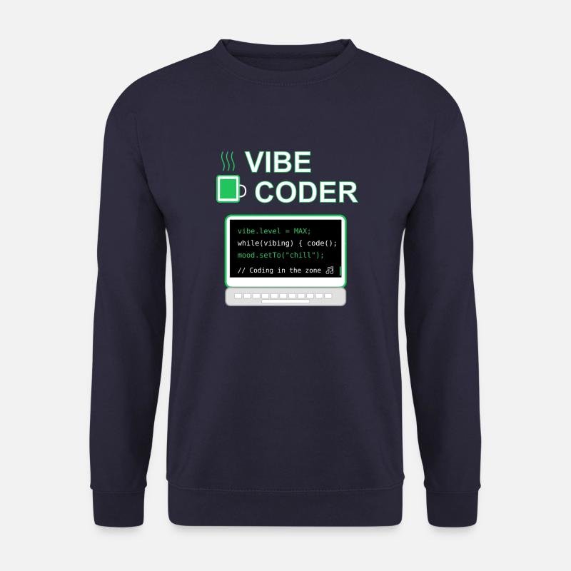 Vibe Coder - Unisex Sweatshirt - navy