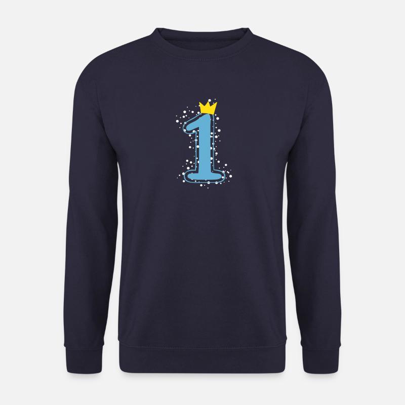 1 first birthday gift idea - Unisex Sweatshirt - navy