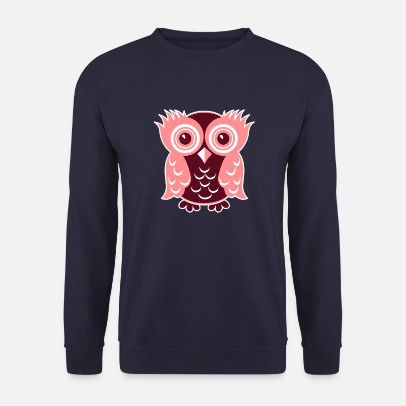 Owl Eule - Unisex Pullover - Navy