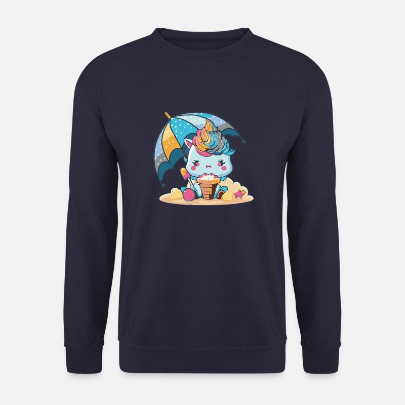 Eiscreme-Spaß - Erfrischend anders - Unisex Pullover - Navy
