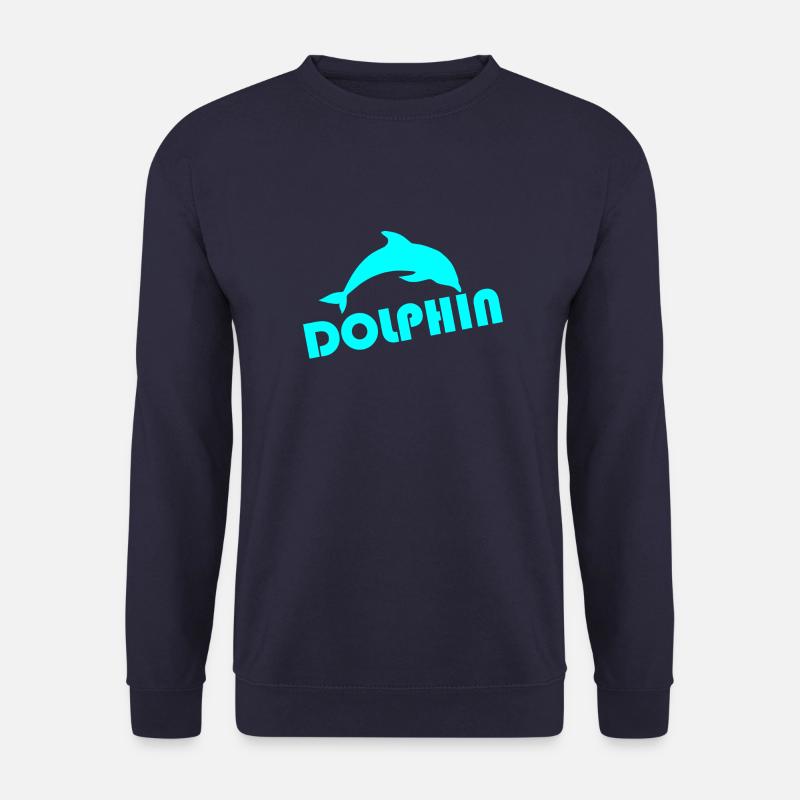Delphin - Unisex Pullover - Navy