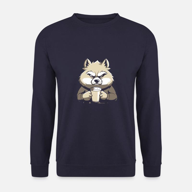 Wolf Kaffee - Unisex Pullover - Navy