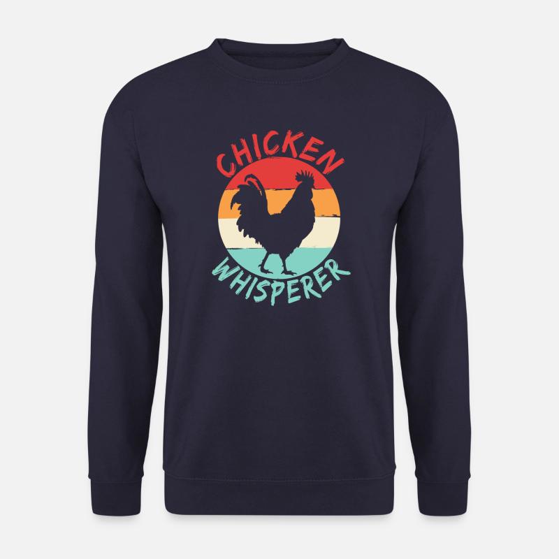Hühnerflüsterer Chicken Whisperer - Unisex Sweatshirt - navy