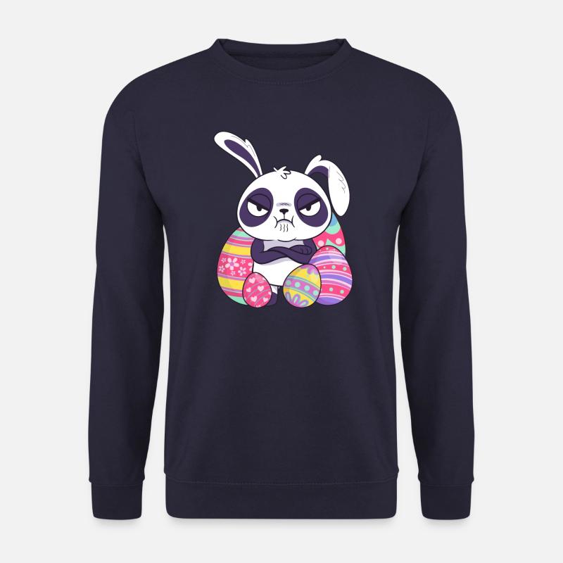 Osterhase Panda - Unisex Pullover - Navy
