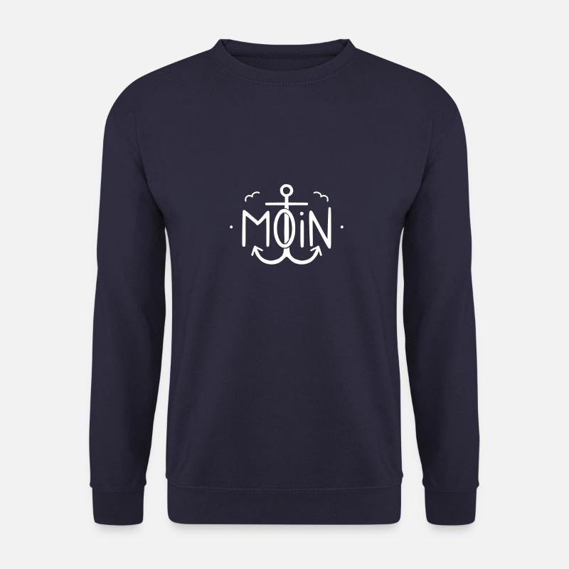 Moin Anker Weiß - Unisex Pullover - Navy