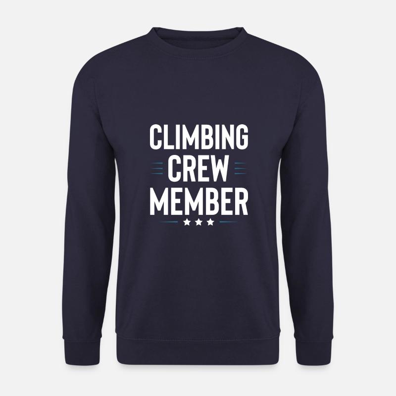 Climbing Crew - Unisex Sweatshirt - navy