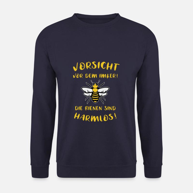 Hobbyimker Lustiger Spruch Bienen Imker Geschenk - Unisex Pullover - Navy